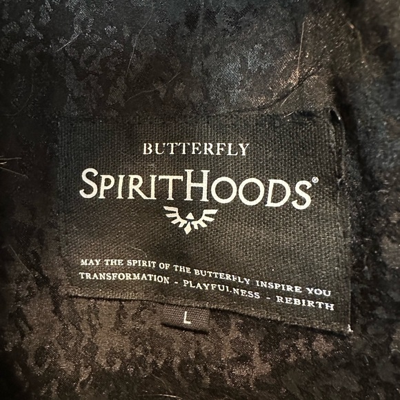 NWT Men's Spirit Hoods Butterfly Jacket - Picture 4 of 10